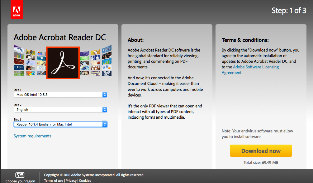 Adobe reader for mac full installer